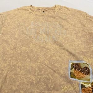 Men's Bring on the Mickey Snacks Disney Tee.